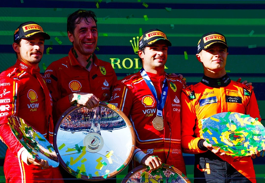 2024 F1 Avustralya GP | Verstappen yarış dışı kaldı, Sainz kazandı