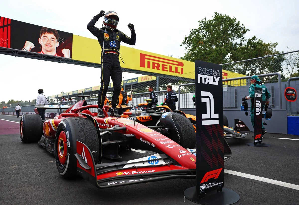 F1 Monza | Leclerc Ferrari'nin evinde lider!