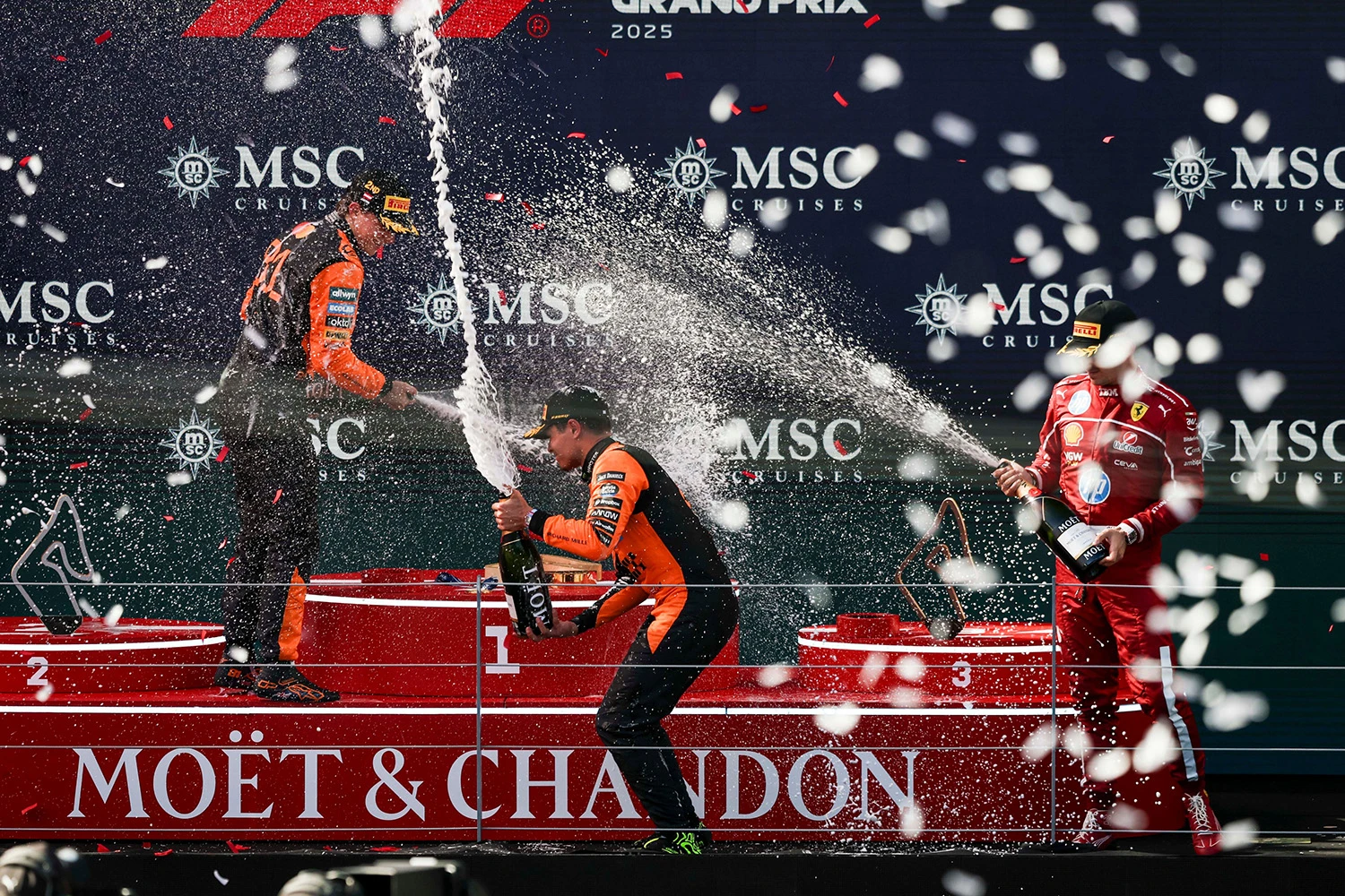 2025 Formula 1 Avusturya GP | McLaren duble yaptı, Leclerc podyumda