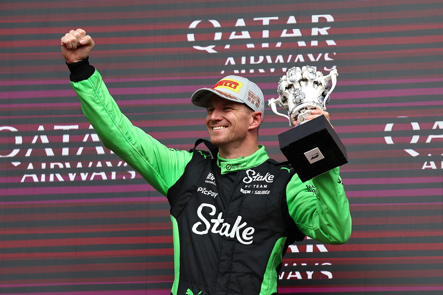 Nico Hulkenberg İlk Kez Podyumda!