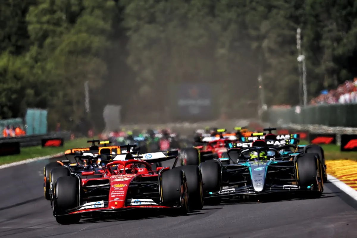 2025 Formula 1 Belçika Takvimi