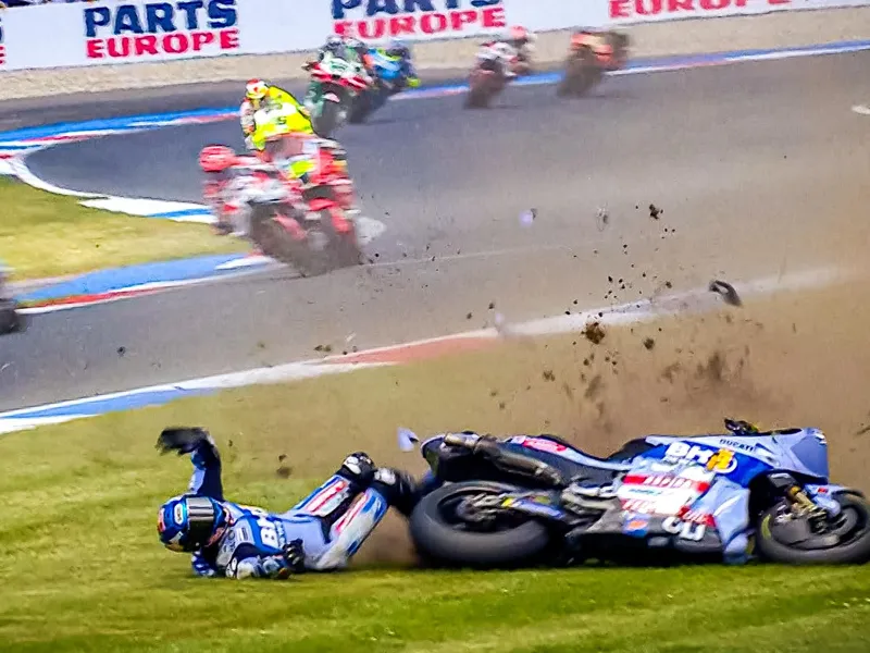 2025 MotoGP Sezonu ilk Yarı Kaza Raporu