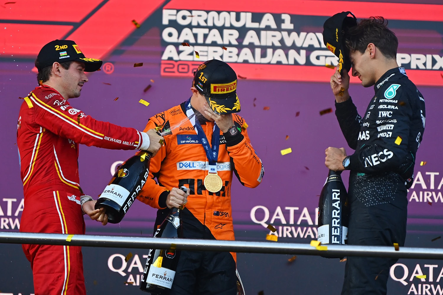 2025 Formula 1 Azerbaycan Takvimi
