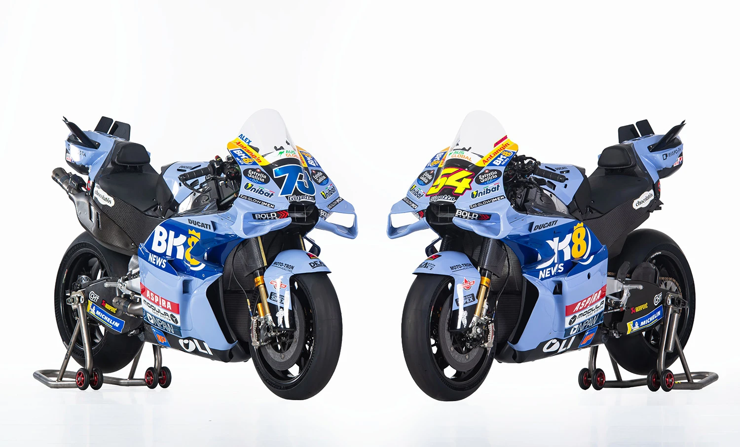 Gresini yeni motosikletini tanıttı!