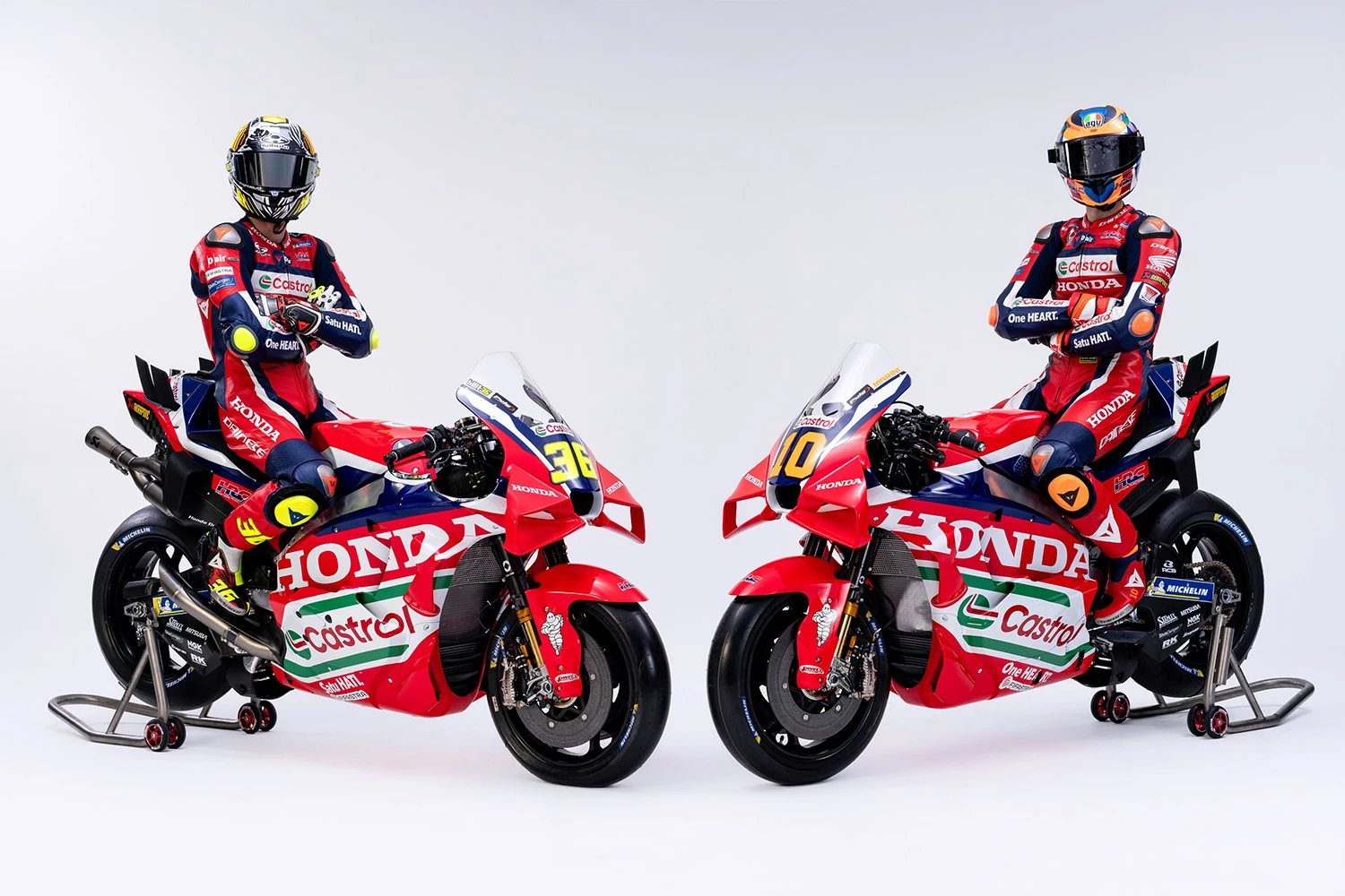 Honda HRC Castrol 2026 MotoGP renklerini tanıttı