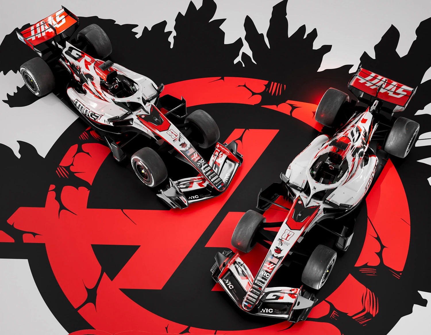 Haas'ın Godzilla Temal Renk Düzeni Tanıtıldı