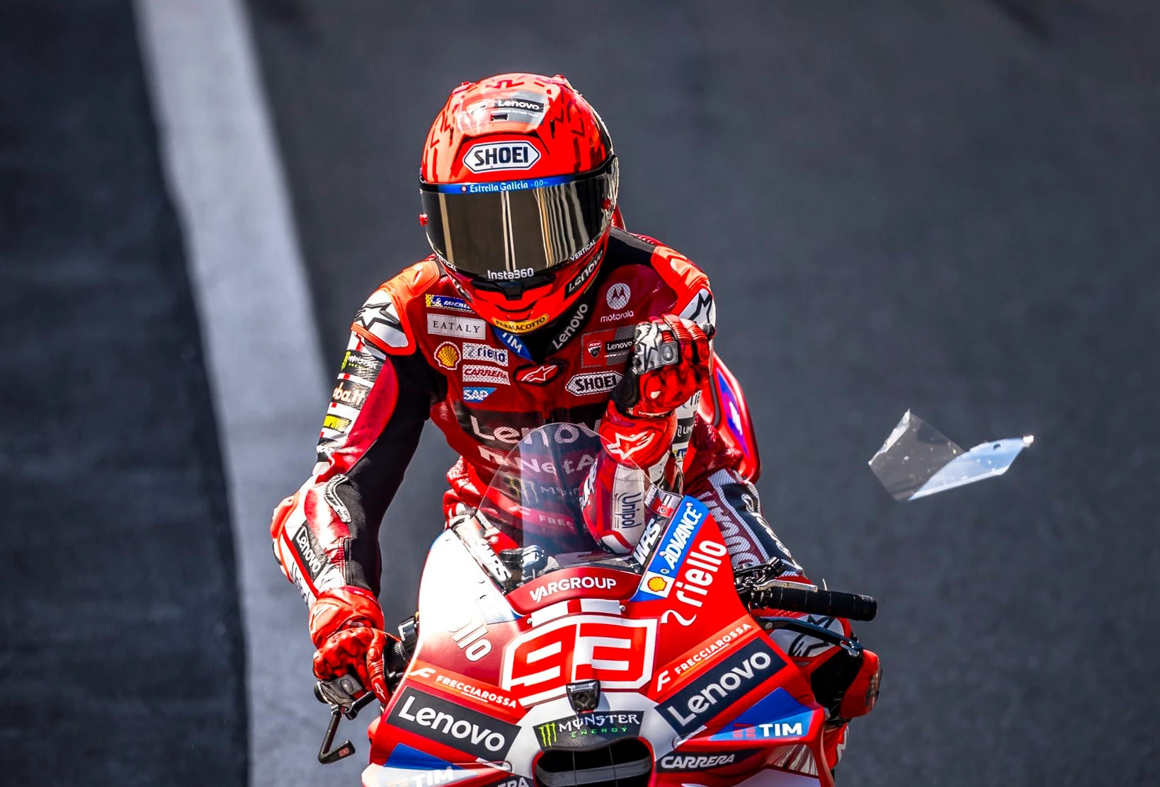 Marc Marquez: Podyumdan uzaktayız.