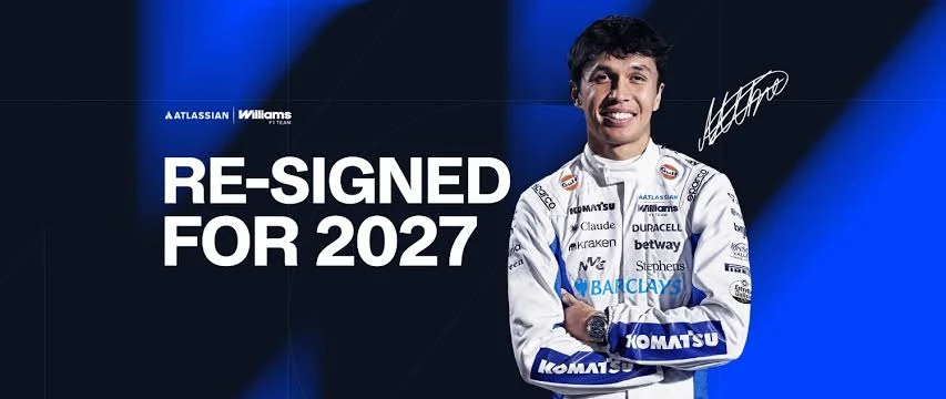 ALEX ALBON, 2027'DE DE WILLIAMS İLE DEVAM EDECEK