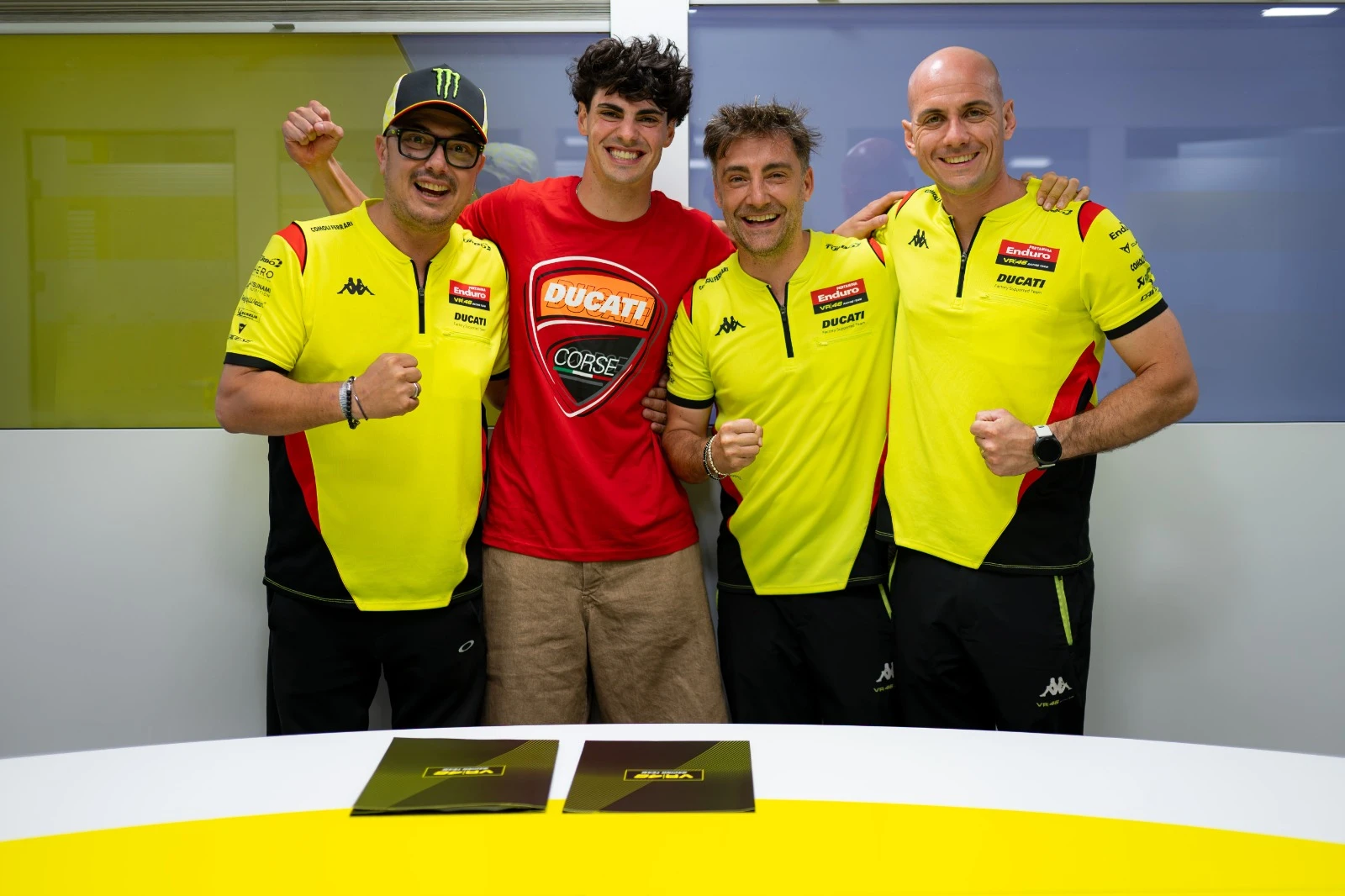 FERMIN ALDEGUER, VR46'DA!