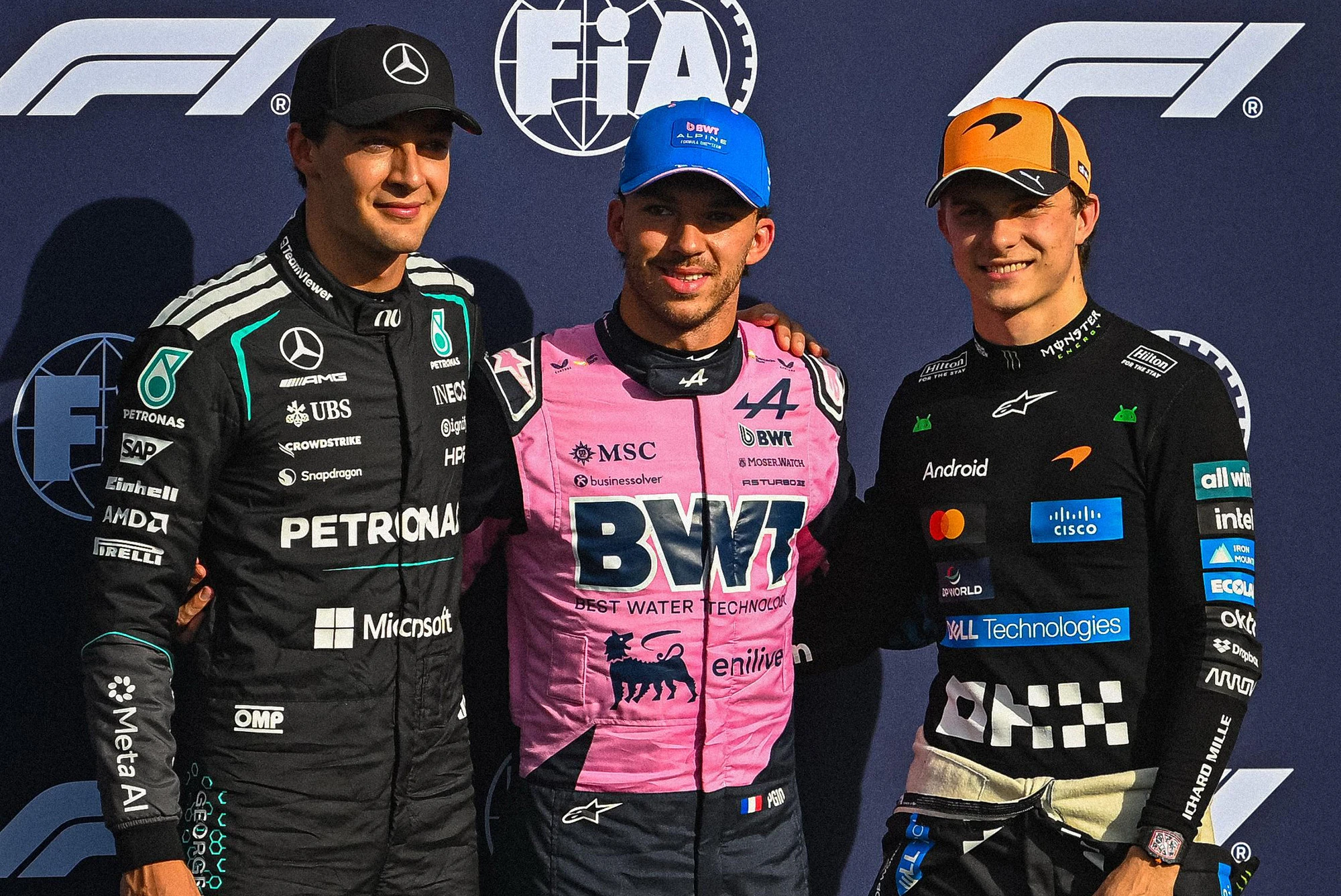 2026 FORMULA 1 MONZA YARIŞI START GRIDİ
