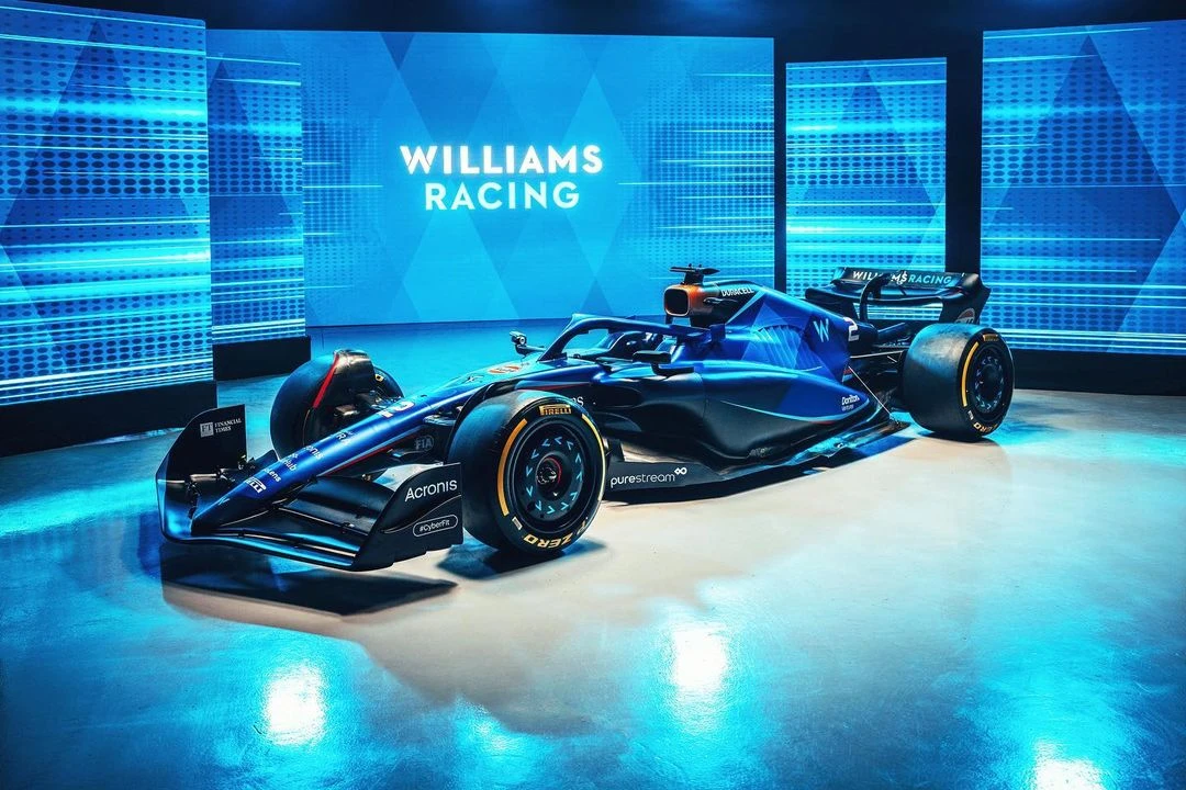Williams F1 2023 sezonunda kullanacağı renk düzenini tanıttı