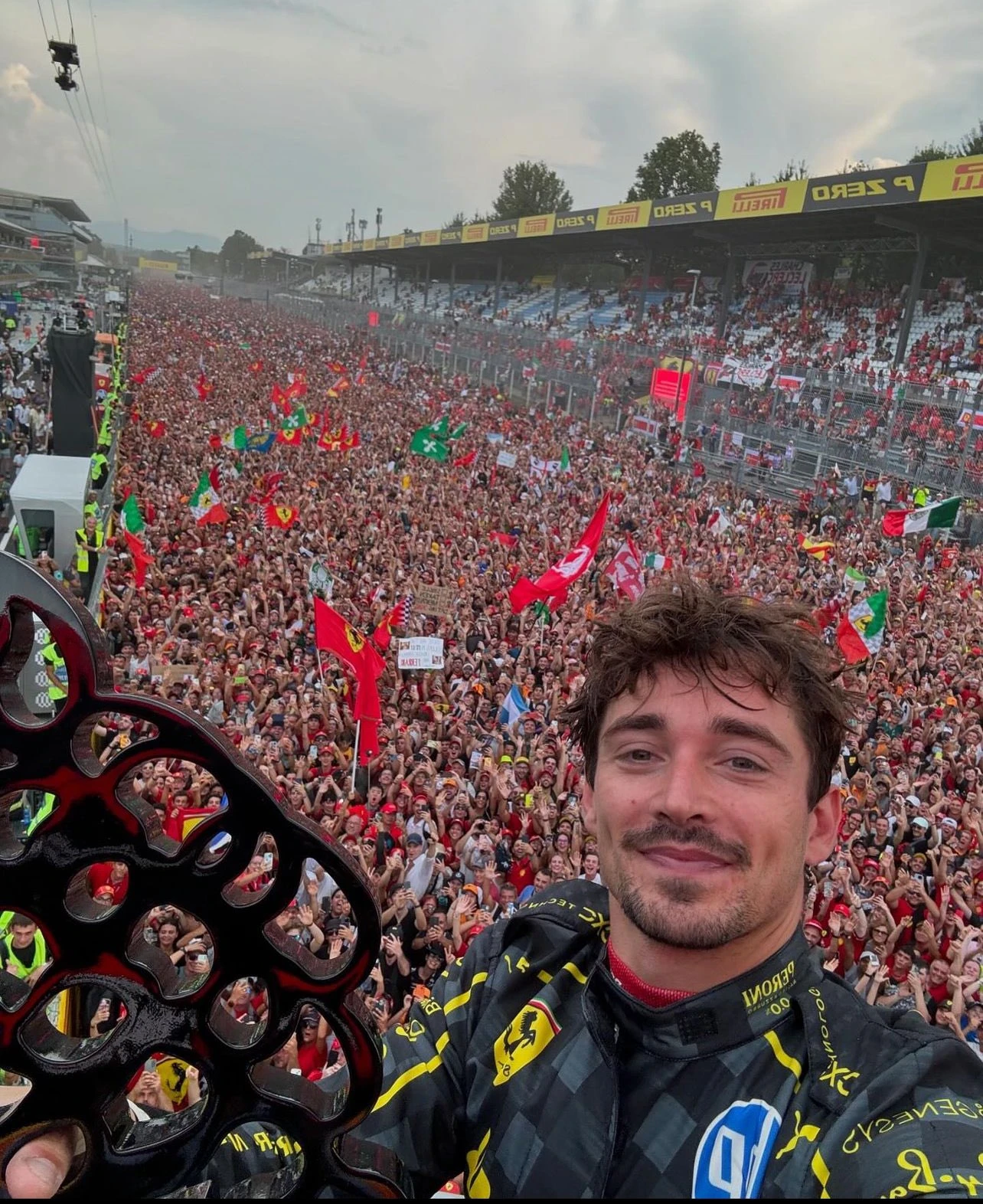 F1 Monza | Leclerc Ferrari'nin evinde lider! gallery image 0