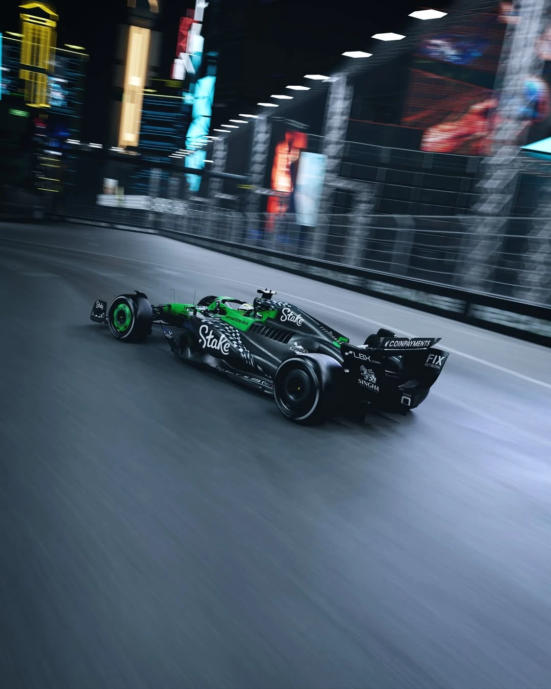 Sauber’den ‘Final Lap’ Tasarımı: Stake Ortaklığına Las Vegas’ta Veda gallery image 3