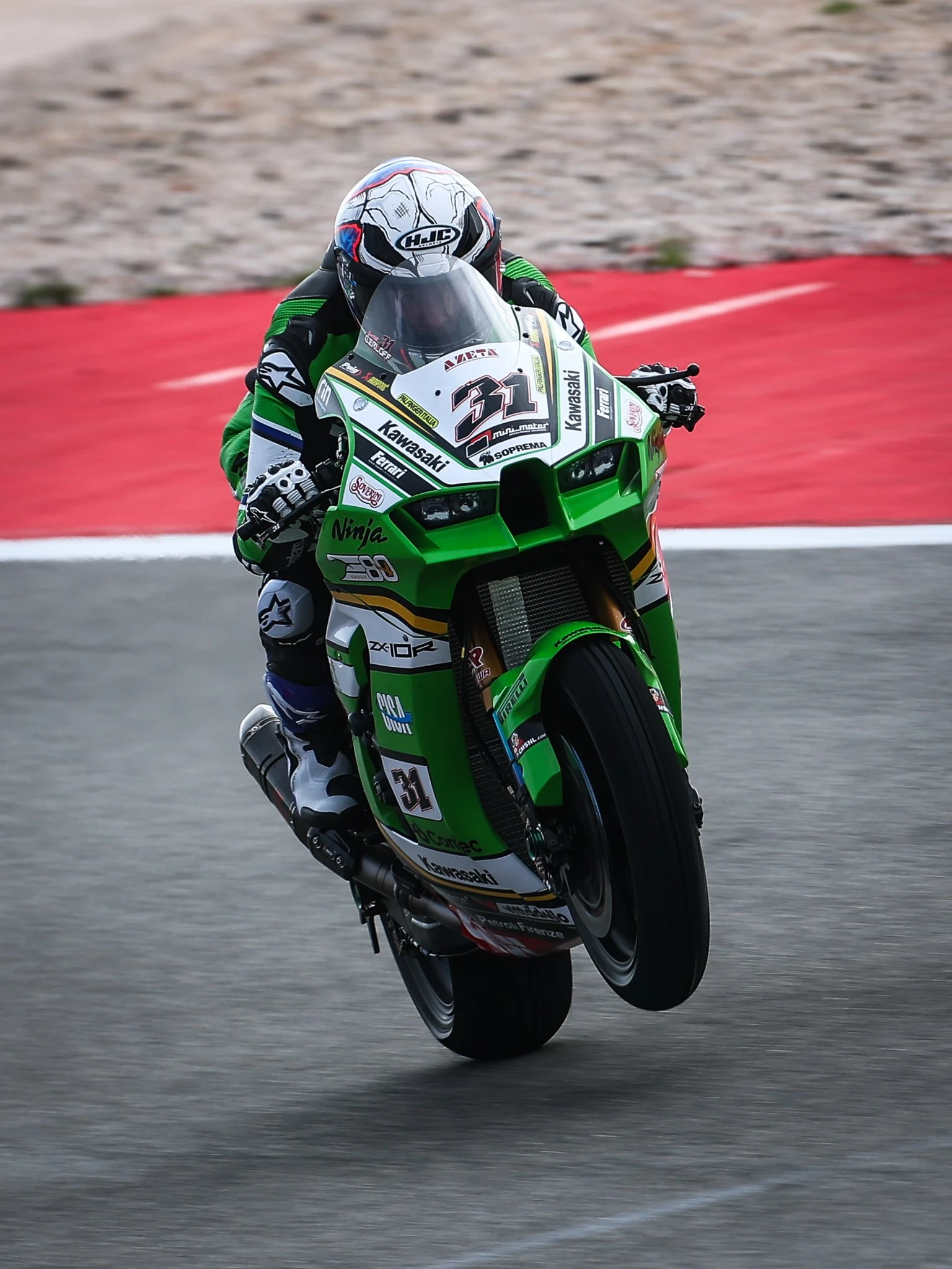 WorldSBK Portimao testinin ilk gününe yağmur engeli gallery image 2