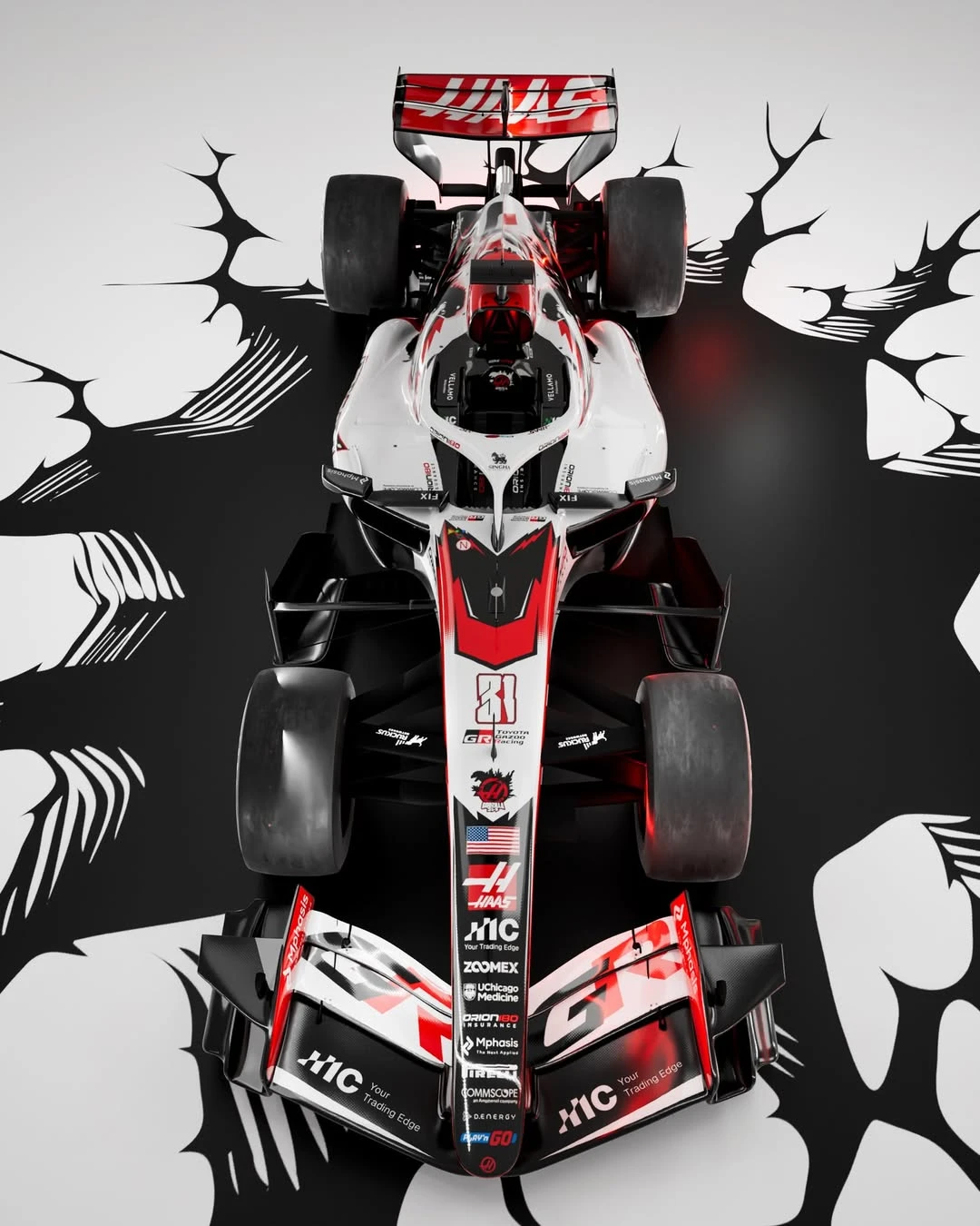 Haas'ın Godzilla Temal Renk Düzeni Tanıtıldı gallery image 0