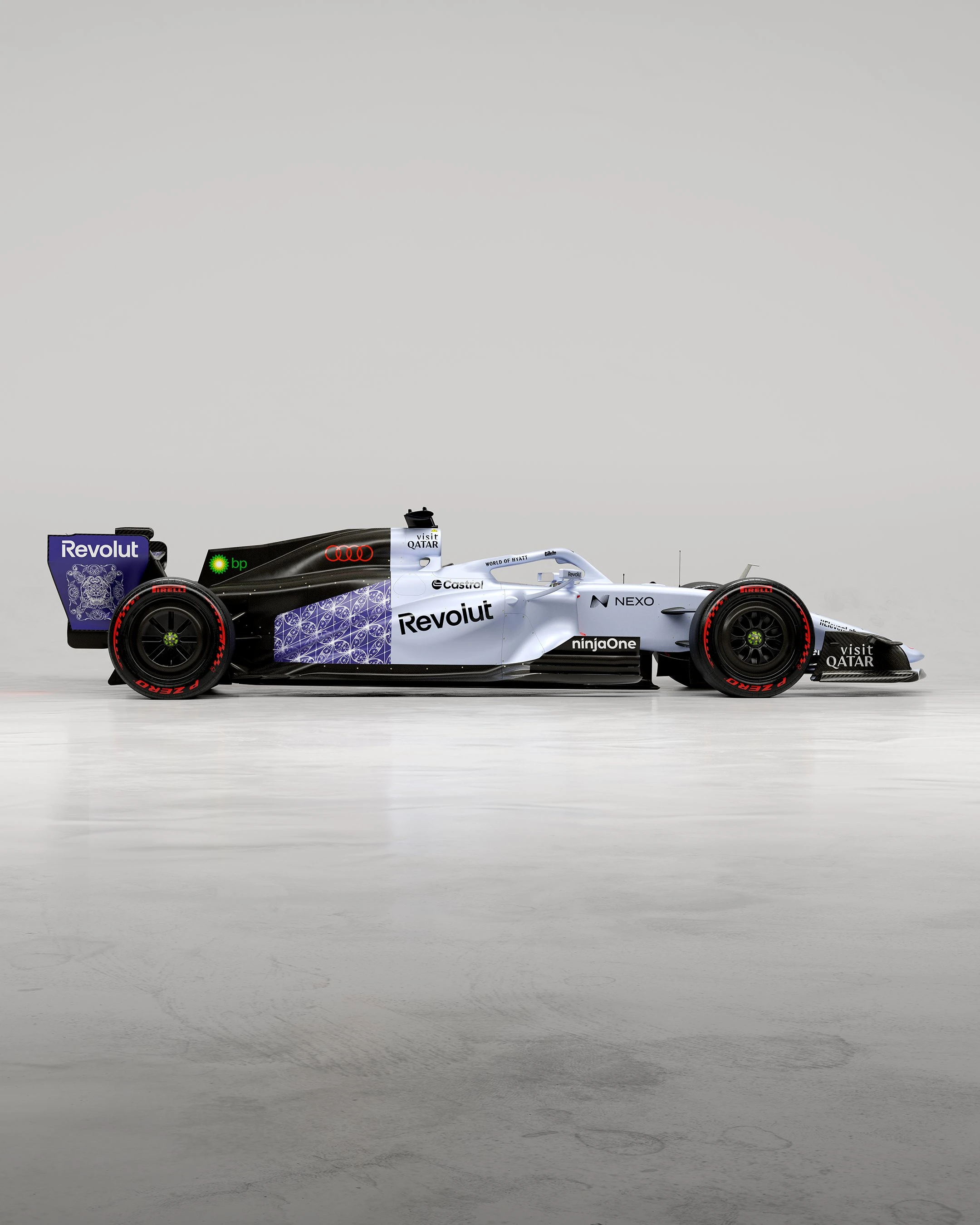 AUDI F1 TAKIMI SINGAPUR GP İÇİN ÖZEL RENK DÜZENİNİ TANITTI! gallery image 0