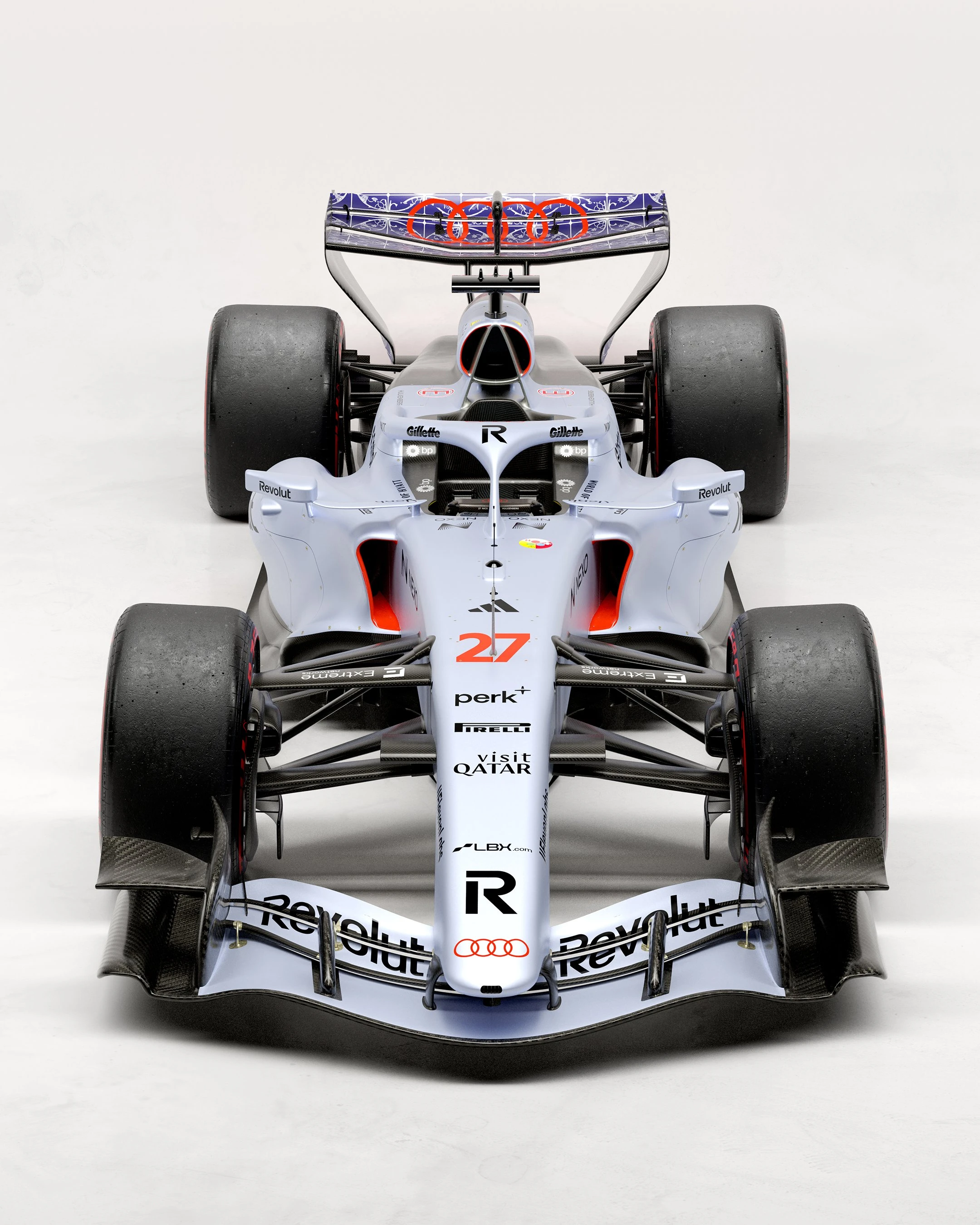 AUDI F1 TAKIMI SINGAPUR GP İÇİN ÖZEL RENK DÜZENİNİ TANITTI! gallery image 2