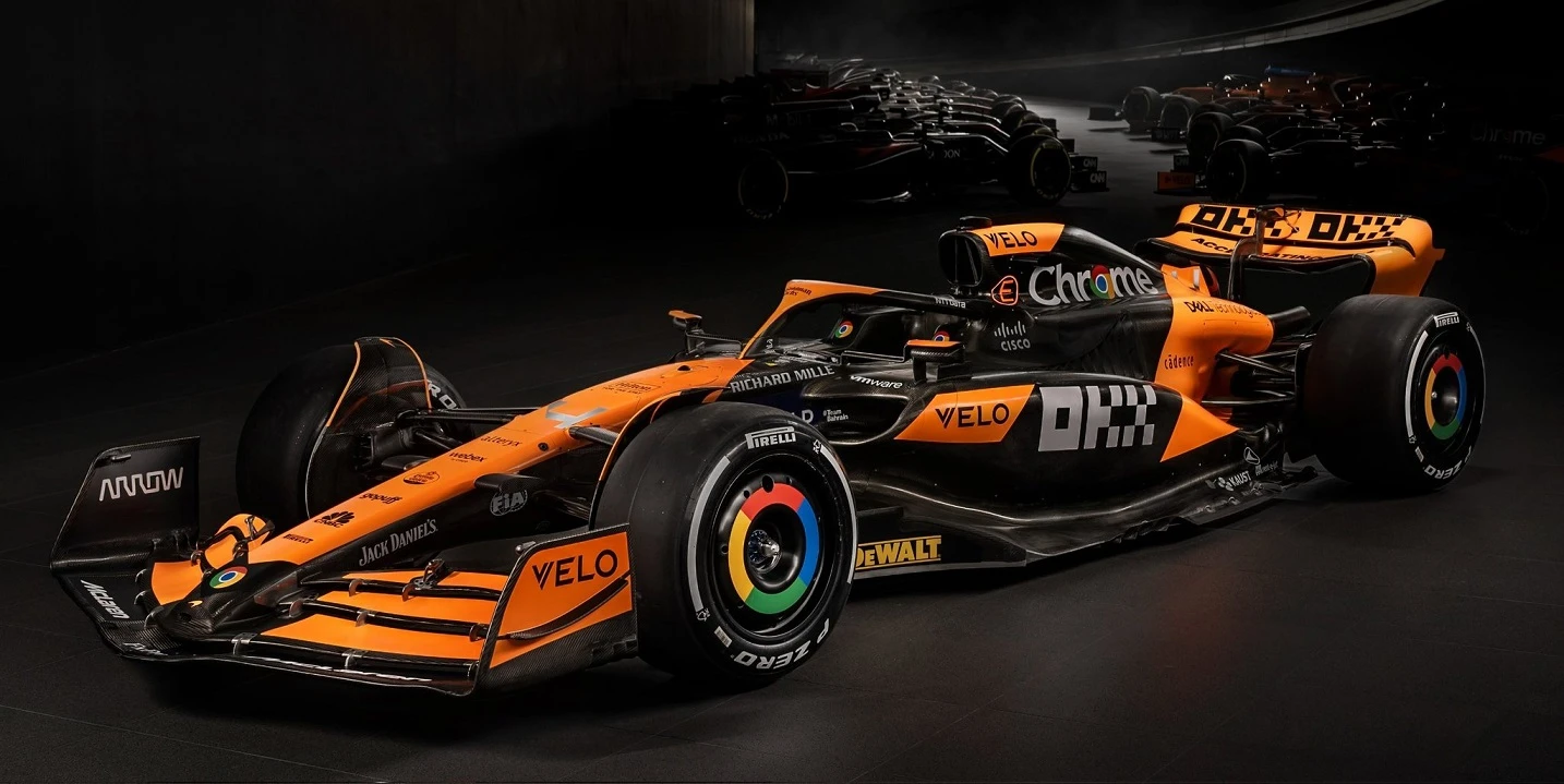 McLaren 2024 renk düzenini tanıtan ilk takım oldu